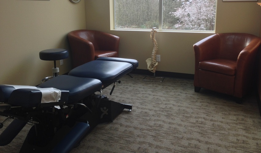 Lane Chiropractic adjustment room